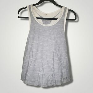 Under Amour SLEEVELESS GRAY/white TANK SIZE S